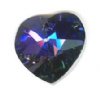 1 14mm Preciosa Heliotrope Heart